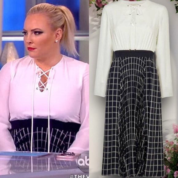 Ted Baker London Dresses & Skirts - Ted Baker ‘Francesca’ Gaelic Glamour Check Print Pleated Dress US Size 4